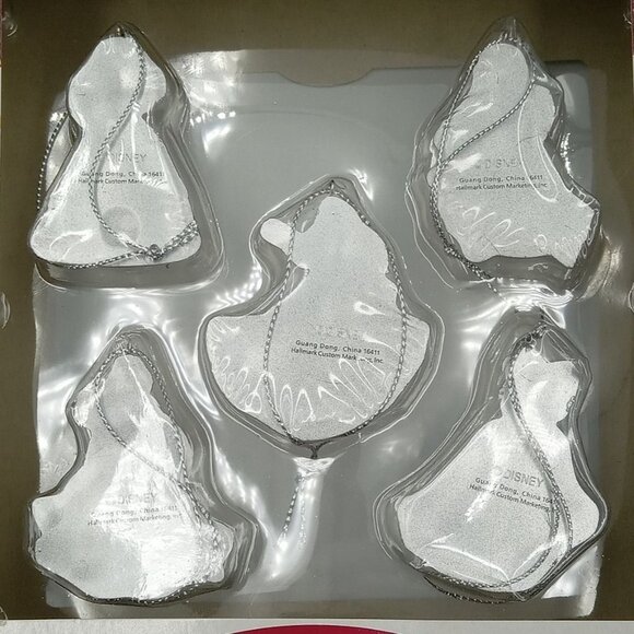 Disney Princess Christmas Ornaments Belle, Snow White, Cinderella, Ariel, Aurora - Picture 2 of 12